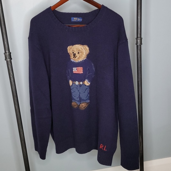 Iconic Polo Ralph Lauren Teddy Bear 